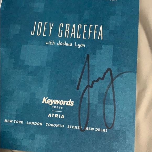 signed, in real life by joey graceffa - Picture 3 of 3